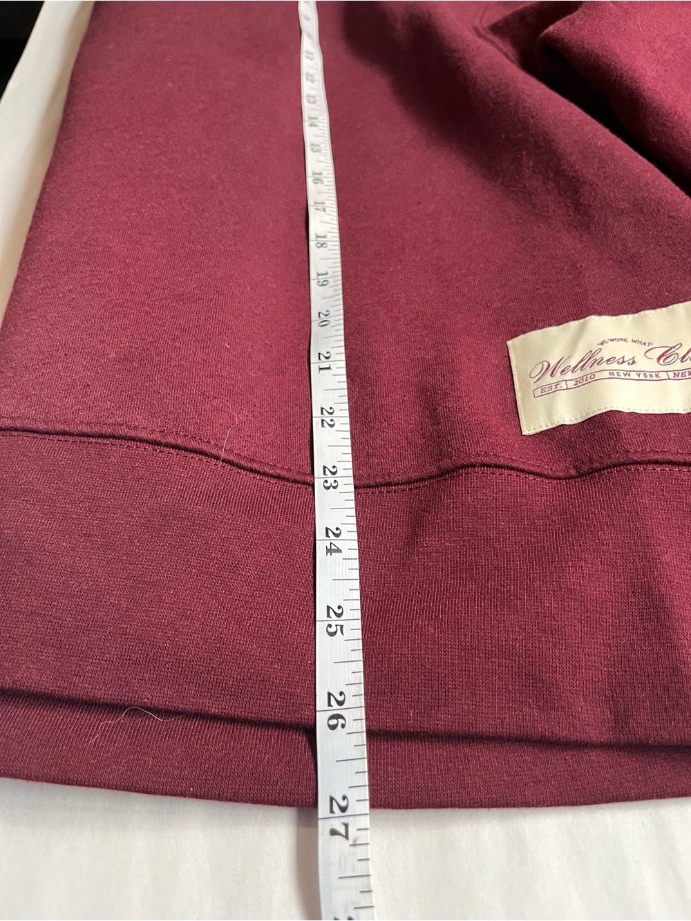 WeWoreWhat New Burgundy Wellness Club Crewneck Sweatshirt XL - Picture 11 of 11